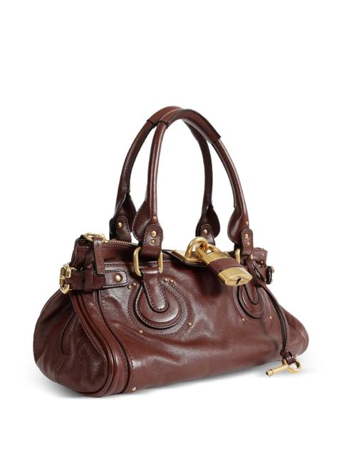 Chloé Paddington leather shoulder bag - Brown