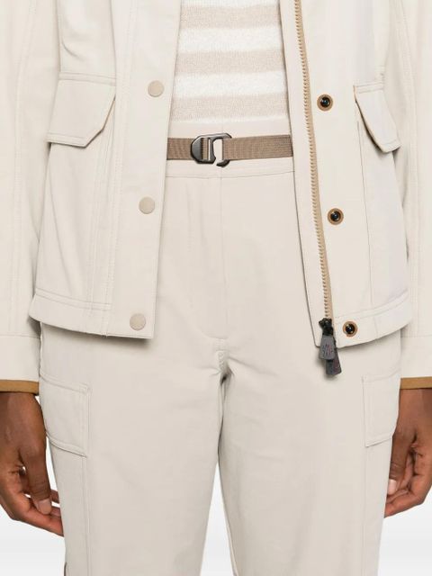 Moncler Grenoble belted cargo pants - Neutrals