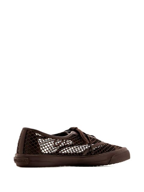 Aquazzura mesh-panel sneakers - Brown - zdjęcie produktu nr 2