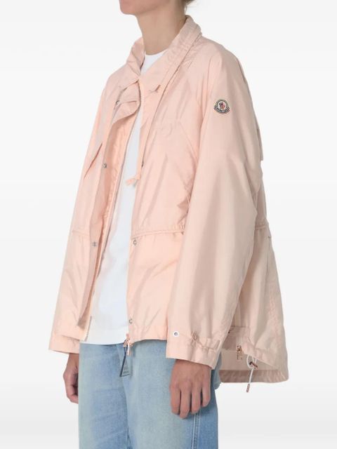 Moncler Reghena drawstring-waist oversized jacket - Pink - zdjęcie produktu nr 2