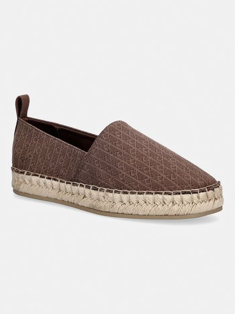 Calvin Klein espadryle damskie OBLIQUE ESPADRILLE AOP - zdjęcie produktu nr 1