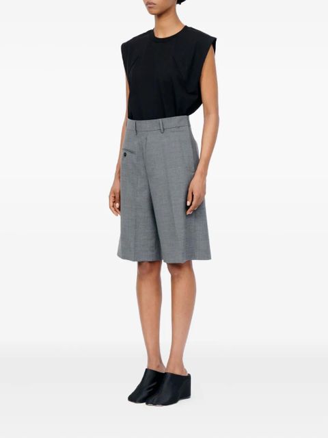 MM6 Maison Margiela welt-pocket tailored shorts - Grey - zdjęcie produktu nr 2