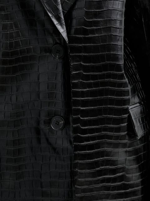 ISABELLE BLANCHE marynarka kolor czarny jednorzędowa gładka IS25FW-J029-T006