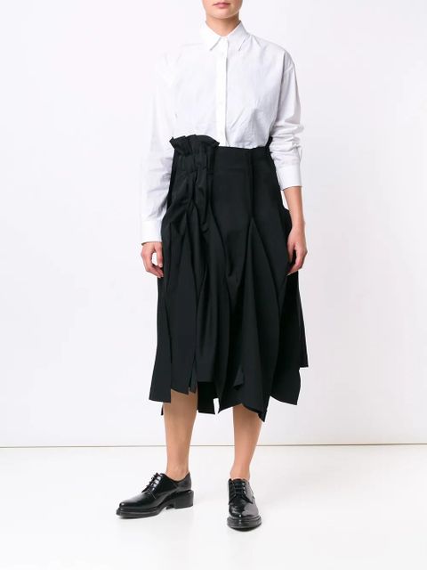 Comme Des Garçons asymmetric skirt - Black - zdjęcie produktu nr 2