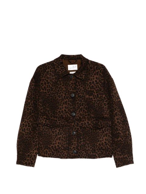 MC2 Saint Barth leopard jacket - Brown - zdjęcie produktu nr 1