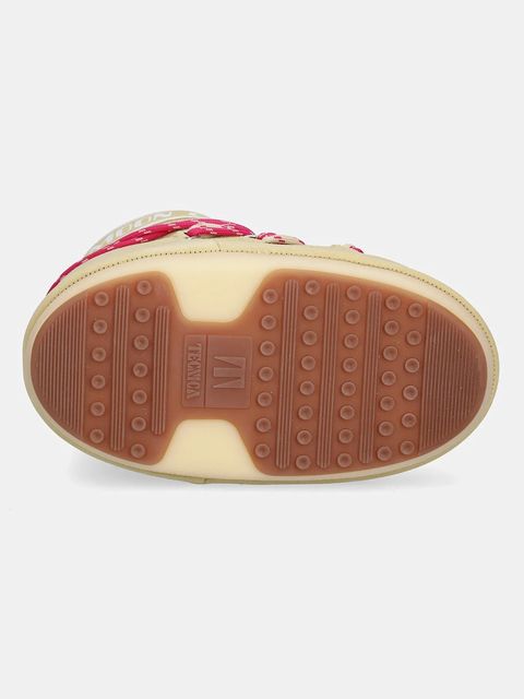 Moon Boot śniegowce MB ICON LOW SUEDE LACES kolor żółty 80D1409670 B021