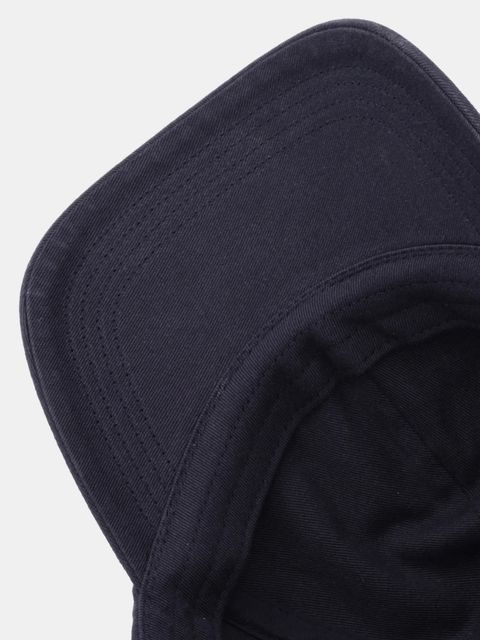 Marc O'Polo czapka z daszkiem bawełniana kolor granatowy 5000007568