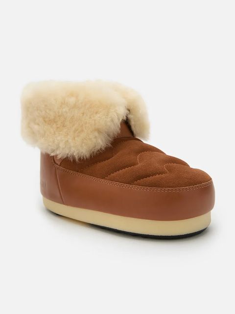 Moon Boot śniegowce zamszowe MB EVX IGLOO - zdjęcie produktu nr 2