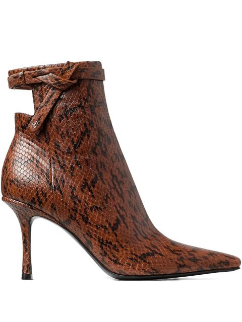 Jimmy Choo 85mm Camie ankle boots - Brown - zdjęcie produktu nr 1