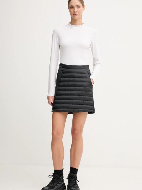 Jack Wolfskin spódnica sportowa ROUTEBURN PRO kolor czarny mini prosta A65184 - zdjęcie produktu nr 2