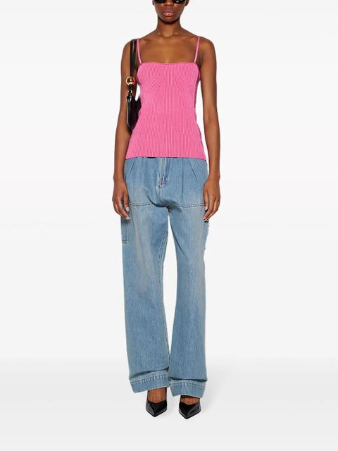 Jacquemus Le haut Sierra knitted top - Pink - zdjęcie produktu nr 2