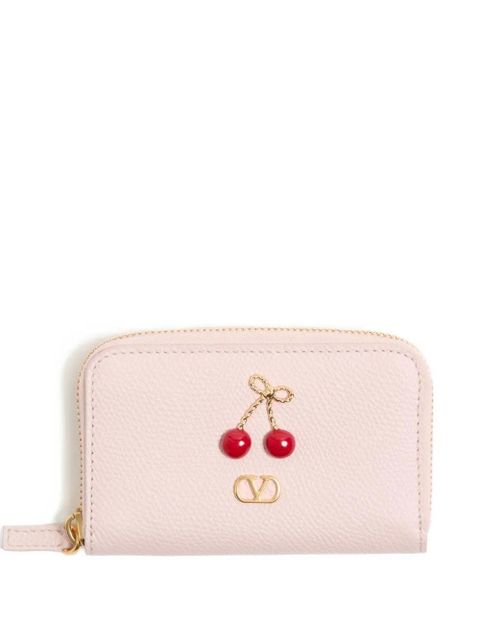 Valentino Garavani Cherryfic zip wallet - Pink - zdjęcie produktu nr 1