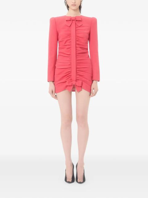 Valentino Garavani crispy light wool jacket dress - Pink - zdjęcie produktu nr 2