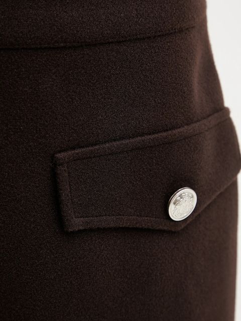 Morgan sukienka REGOYA kolor brązowy mini dopasowana REGOYA