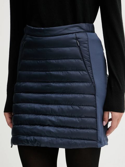 Jack Wolfskin spódnica sportowa ROUTEBURN PRO kolor granatowy mini prosta A65184 - zdjęcie produktu nr 1