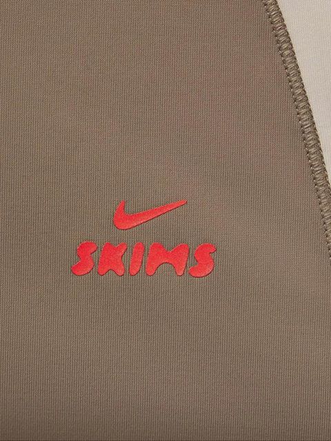 Skims x Nike front zip bra - Brown - zdjęcie produktu nr 2