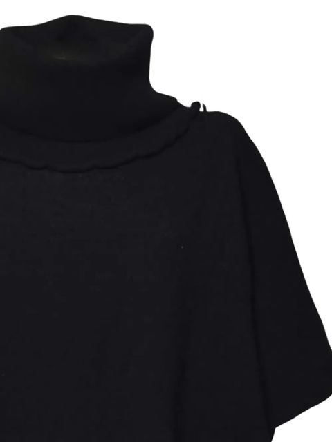 SOLOTRE roll-neck top - Black - zdjęcie produktu nr 2