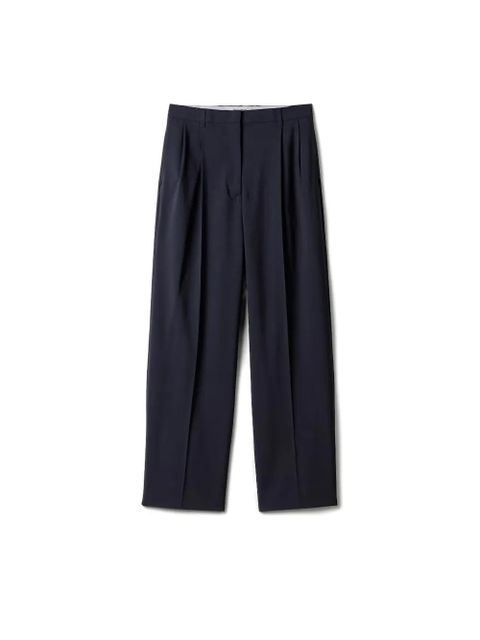 Miu Miu pleated trousers - Blue - zdjęcie produktu nr 2