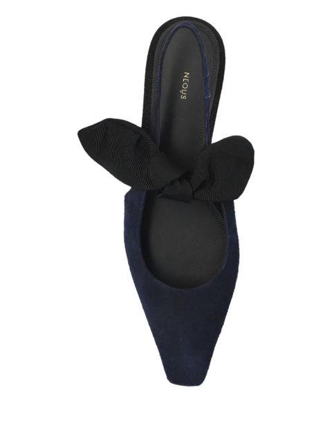 NEOUS bow slingback trainers - Blue - zdjęcie produktu nr 2
