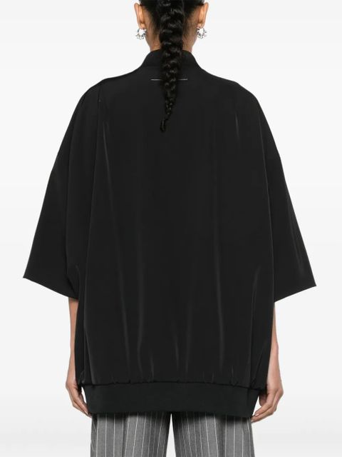 MM6 Maison Margiela drop-shoulder bomber jacket - Black
