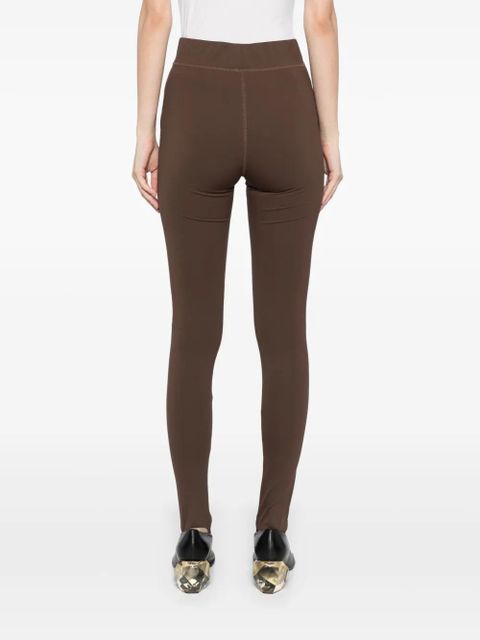 LEMAIRE second skin jersey leggings - Brown