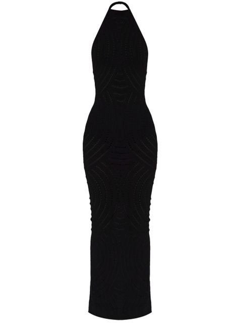 MISBHV open-knit maxi dress - Black - zdjęcie produktu nr 1