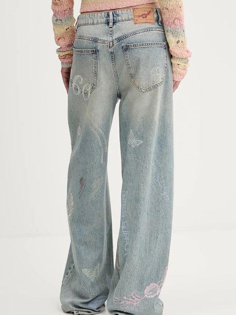 Miss Sixty jeansy damskie kolor niebieski 6S2JJ00900 - zdjęcie produktu nr 2