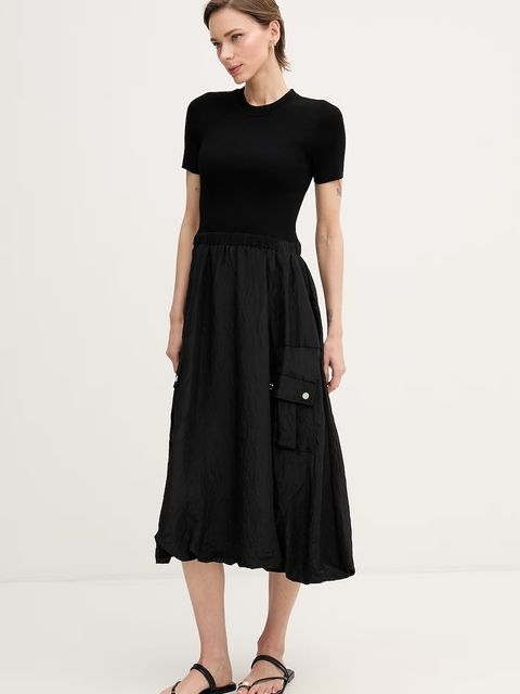 DKNY sukienka bombka z wiskozy - zdjęcie produktu nr 1