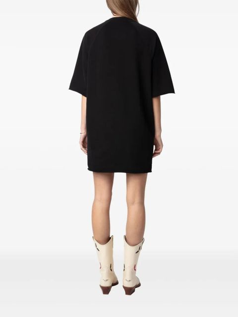 Zadig&Voltaire Grace T-shirt dress - Black