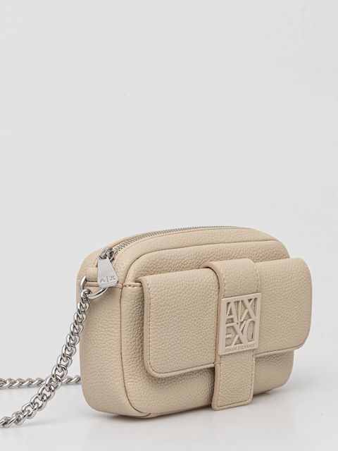 Armani Exchange torebka kolor beżowy XW000324 AF11902