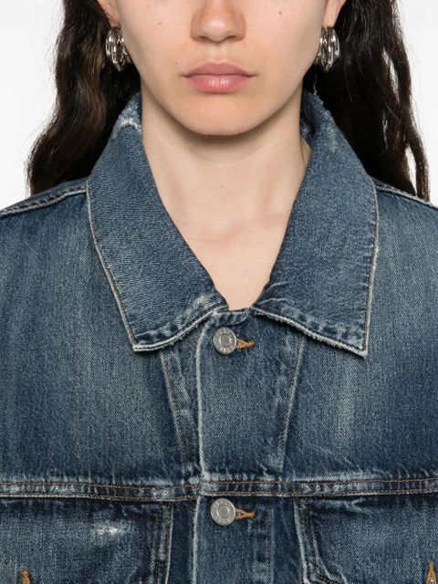 AGOLDE buttoned denim jacket - Blue