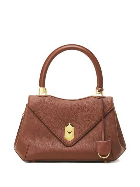 Lanvin leather cross-body bag - Brown