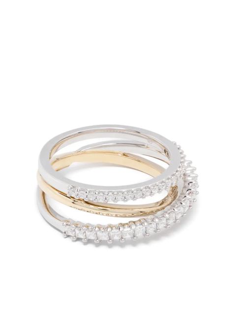 Swarovski Hyperbola ring - Gold - zdjęcie produktu nr 1