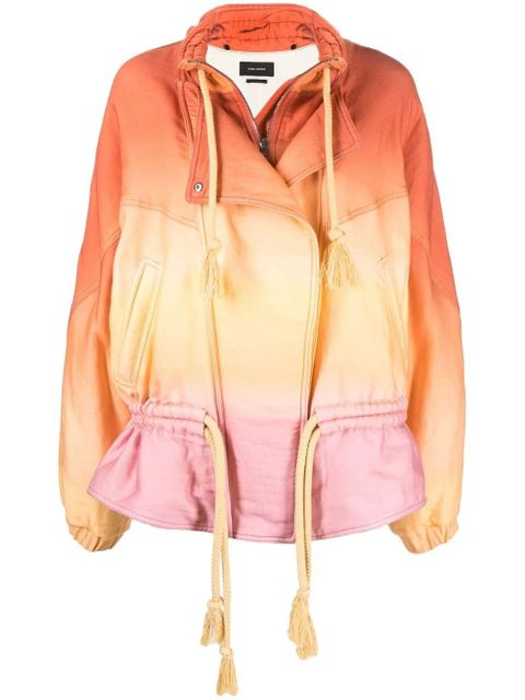 Isabel Marant Kalastd tie-dye jacket - Orange