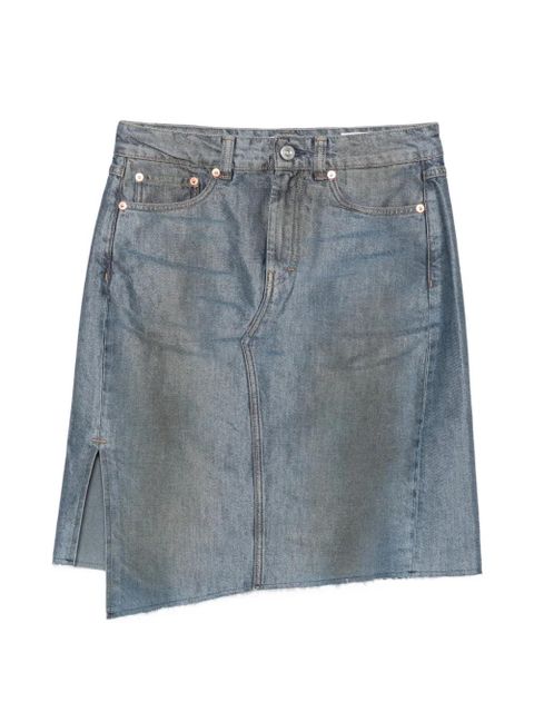 OUR LEGACY Craft asymmetric skirt - Blue - zdjęcie produktu nr 1