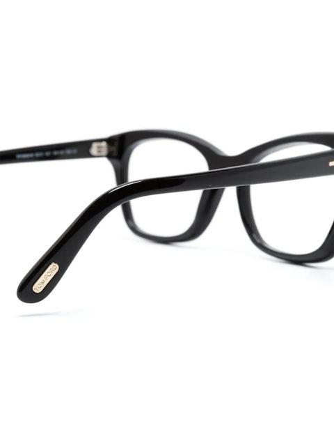 TOM FORD Eyewear FT5909B cat-eye frame glasses - Black - zdjęcie produktu nr 2