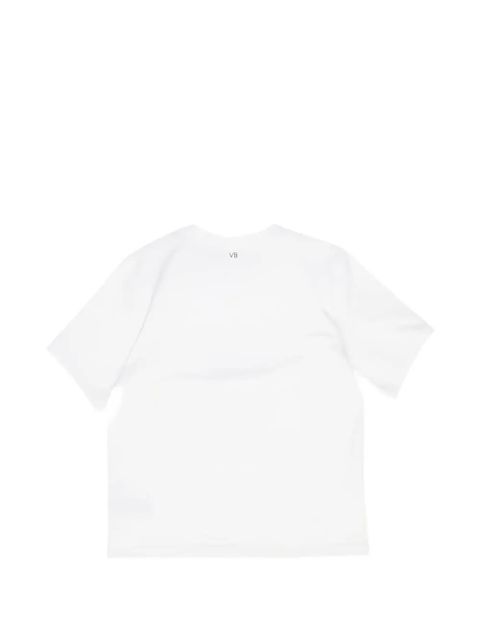 Victoria Beckham Fashion Stole My Smile cotton T-shirt - White - zdjęcie produktu nr 2