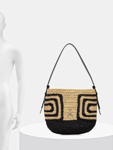 Patrizia Pepe torebka kolor beżowy 8B0287 V048