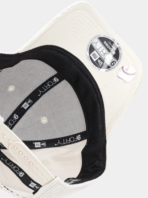 New Era czapka z daszkiem sztruksowa 0 kolor beżowy 60691060