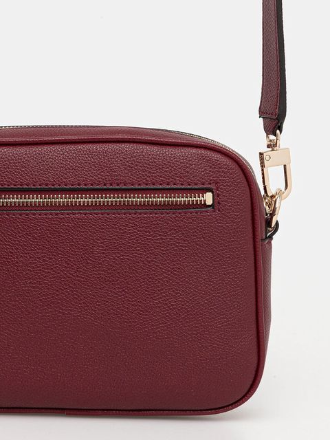 Guess torebka MERIDIAN kolor bordowy HWBG69 74140