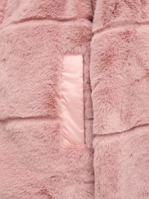 Save The Duck kurtka dwustronna YUKI kolor różowy zimowa D32492W.FURY21