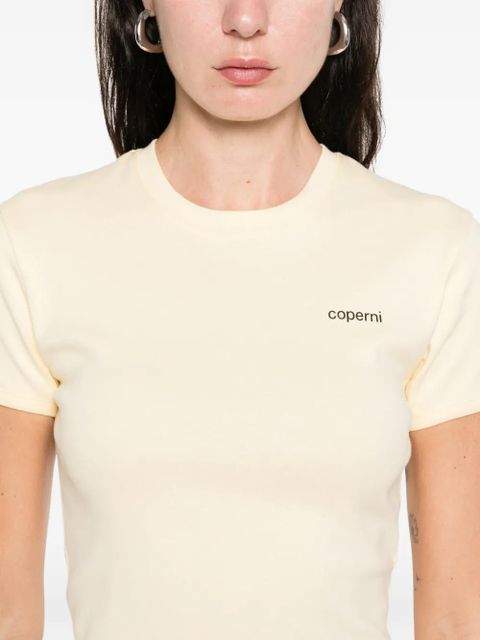 Coperni logo T-shirt - Yellow