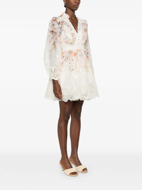 ZIMMERMANN Luna mini dress - Pink