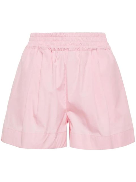 Marni poplin organic-cotton shorts - Pink