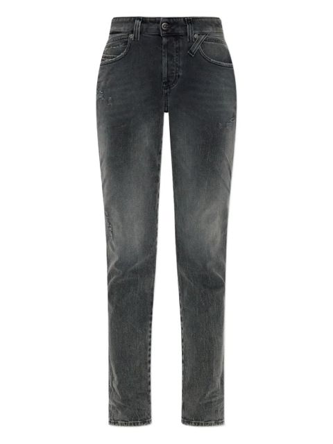 Diesel 1992 D-Jiann distressed-detailed jeans - Grey - zdjęcie produktu nr 1