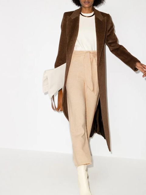 Nanushka tied waist knit trousers - Neutrals