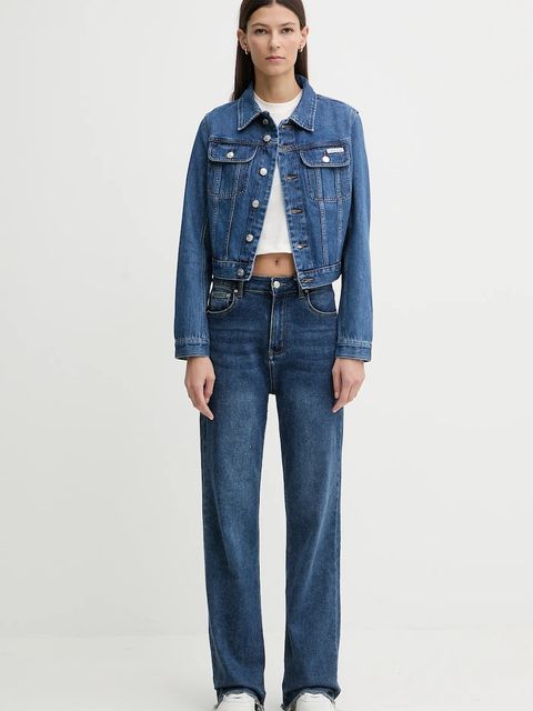 Calvin Klein Jeans t-shirt bawełniany - zdjęcie produktu nr 2