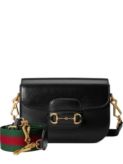 Gucci mini Horsebit 1955 shoulder bag - Black - zdjęcie produktu nr 1