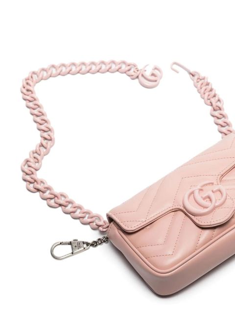 Gucci GG Marmont belt bag - Pink