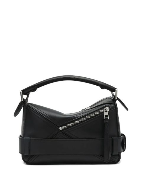 LOEWE Puzzle buckle tote bag - Black - zdjęcie produktu nr 2